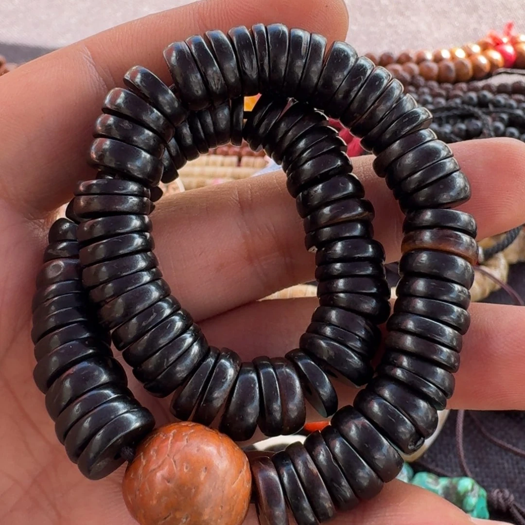 Z***.木作文玩串也椰蒂片