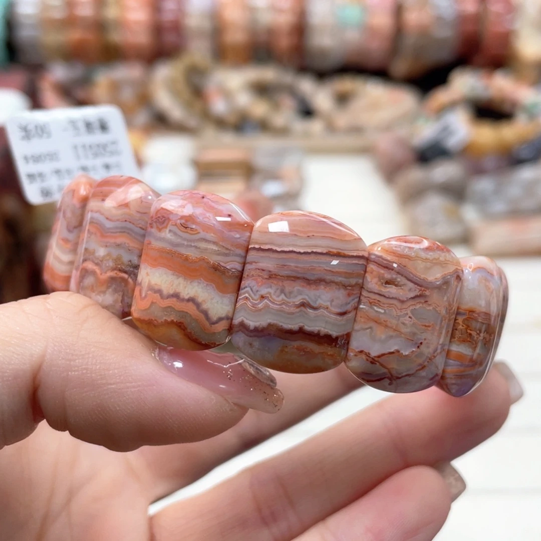 未镶嵌手链硅化珊瑚（珊瑚玉）?****?289