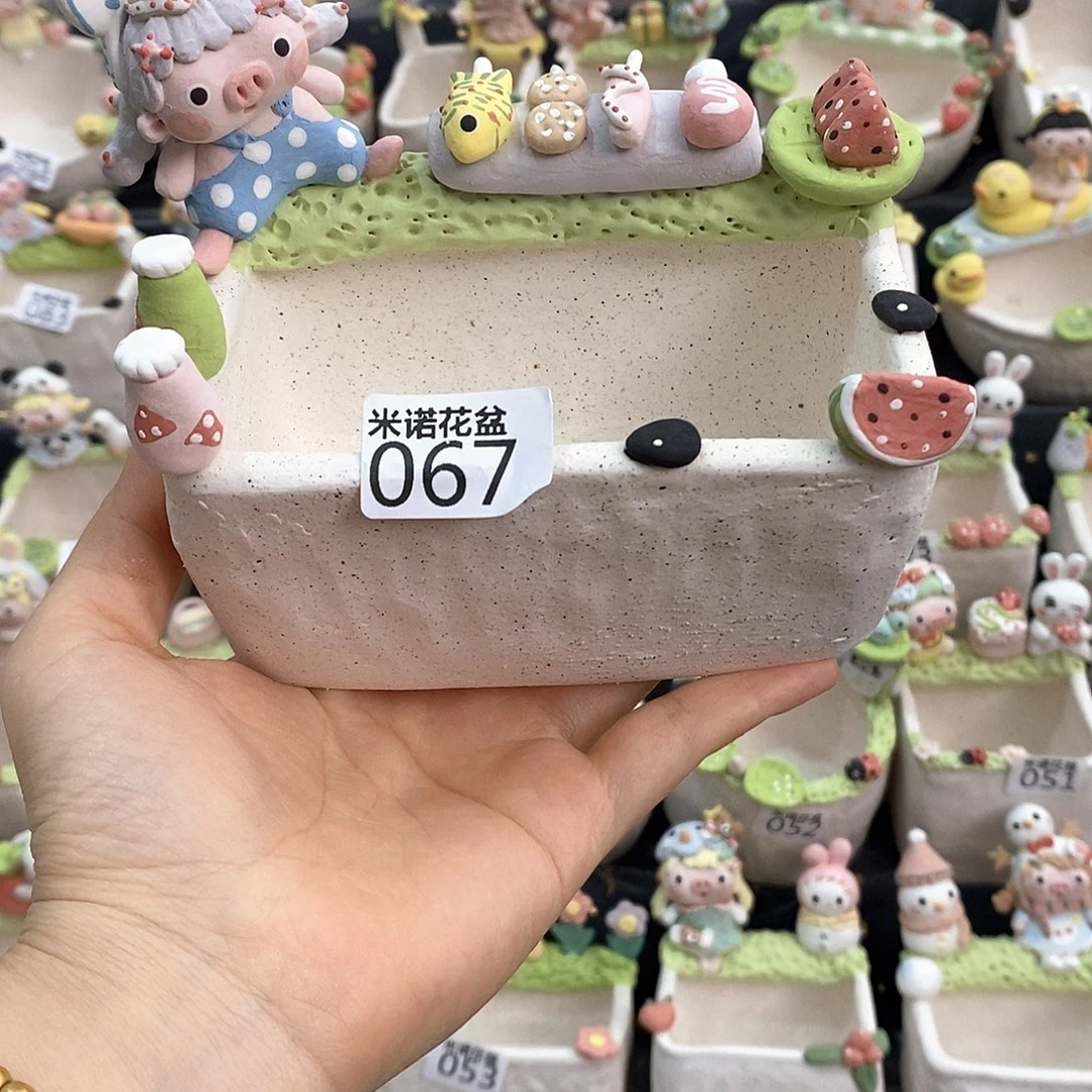 兜***米米诺多肉植物花盆067