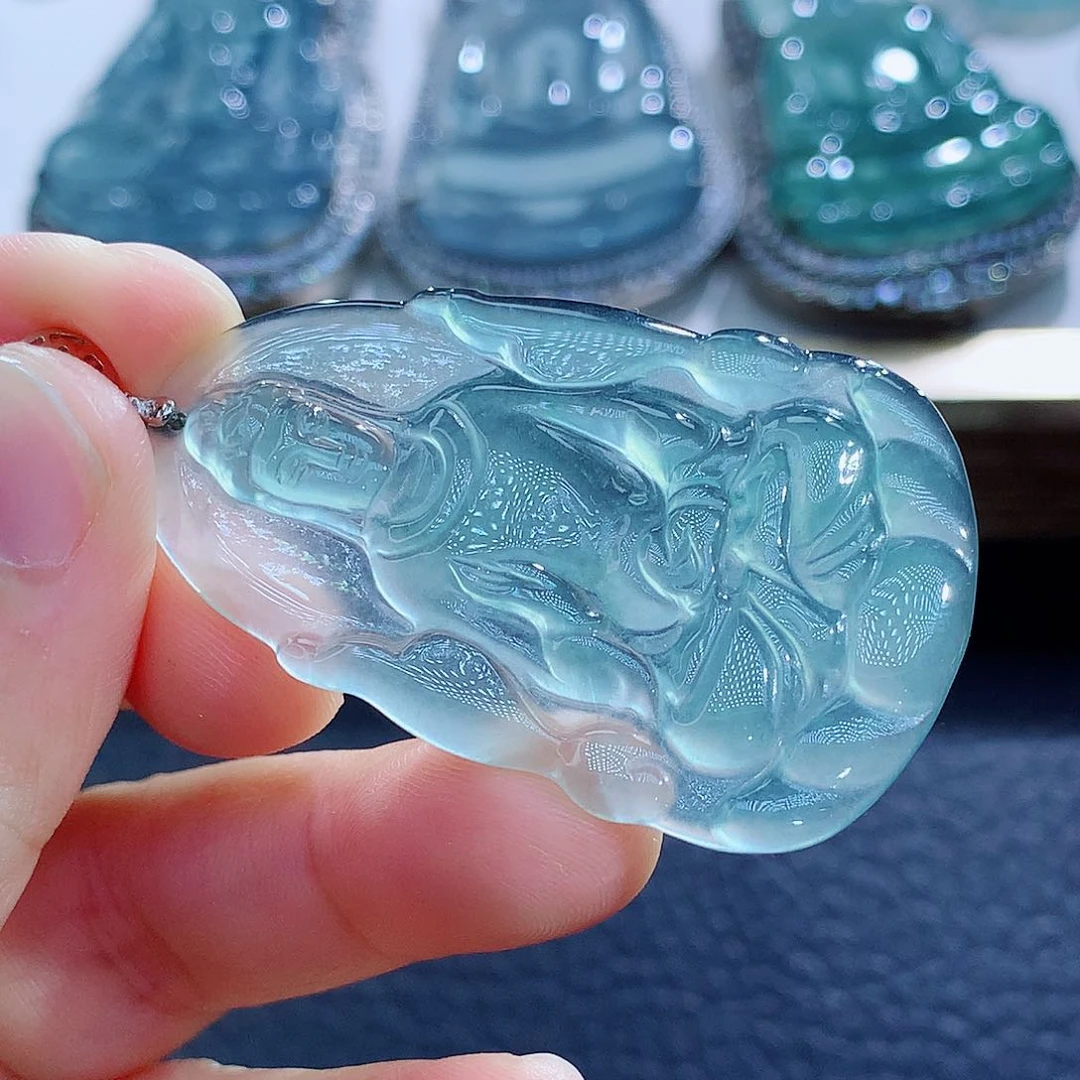 未镶嵌挂件翡翠翡翠