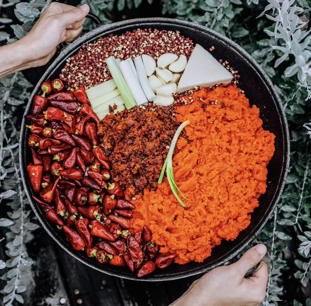 正宗川渝牛油火锅底料烧菜炖菜麻辣烫串串麻辣味底料