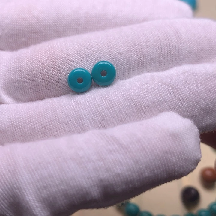 绿松石未镶嵌隔珠6.1