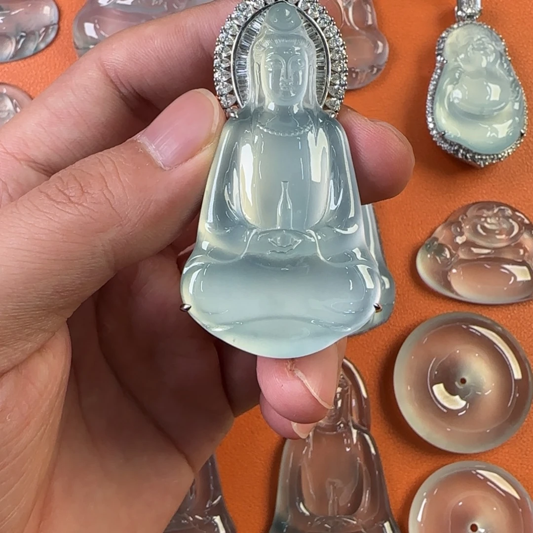 定制翡翠未镶嵌天然
