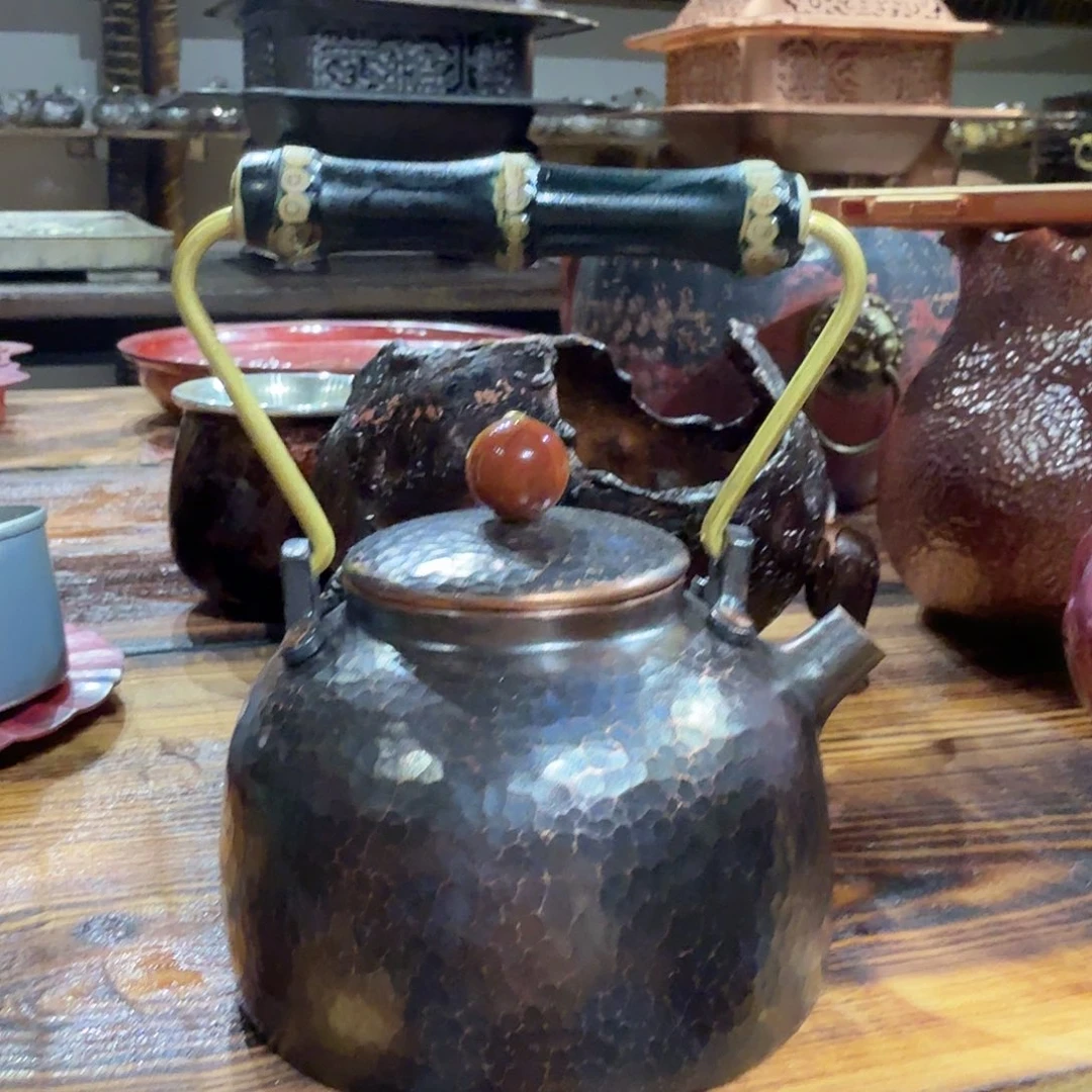 紫铜手工制作摆件