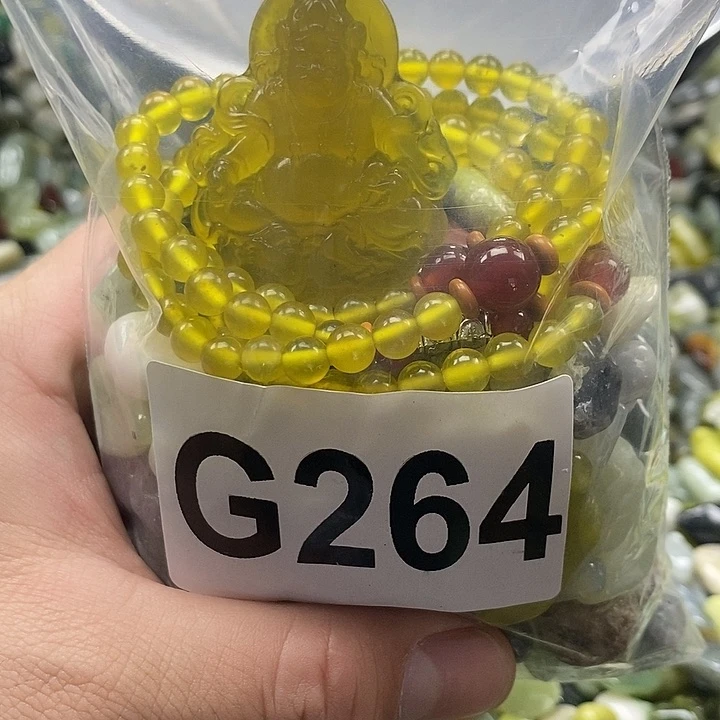 岫玉鱼缸石未镶嵌