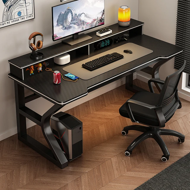 电脑桌小型家用台式办公桌椅套装学生卧室学习桌书桌简易电竞桌子