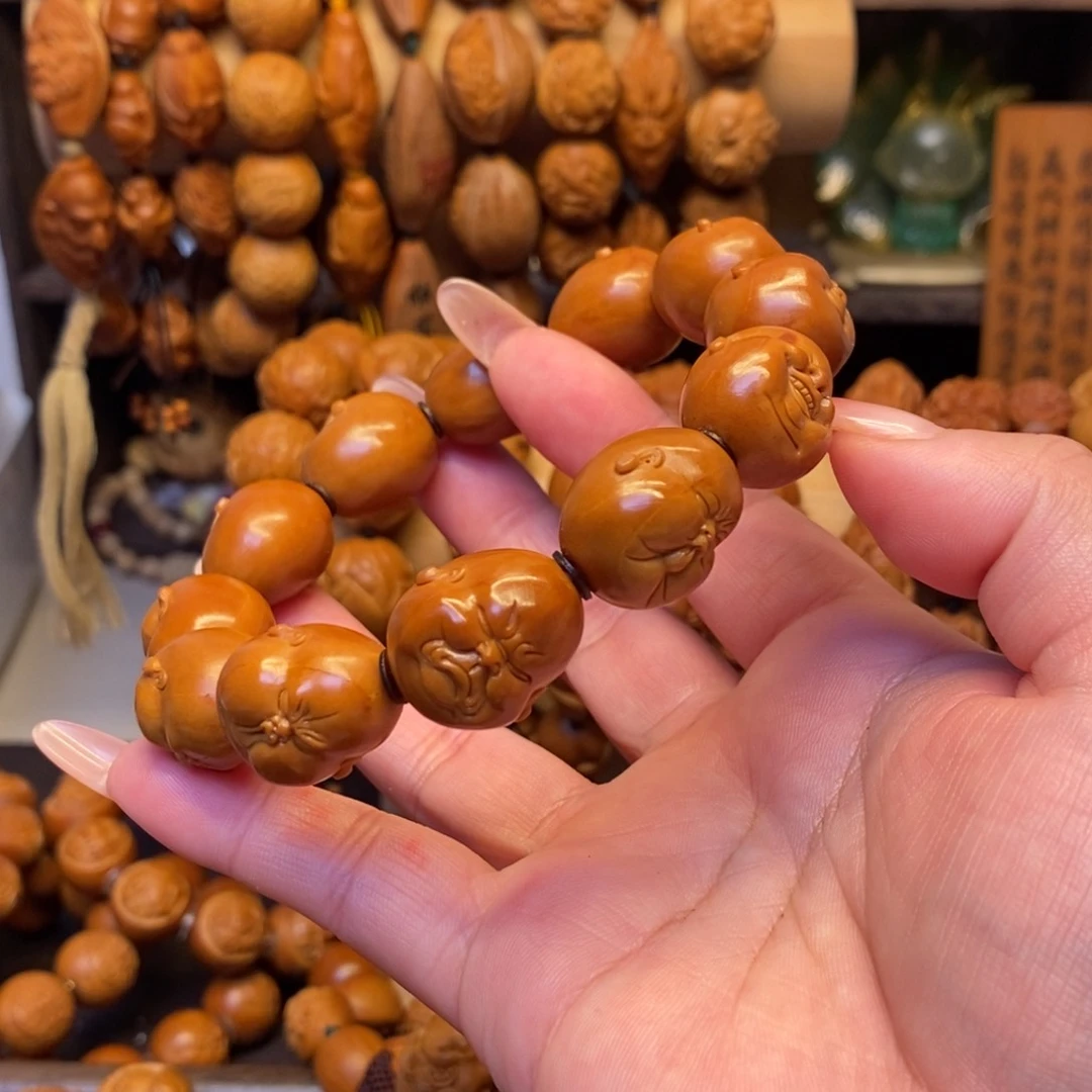 橄榄核手串/手链卡*微花特价