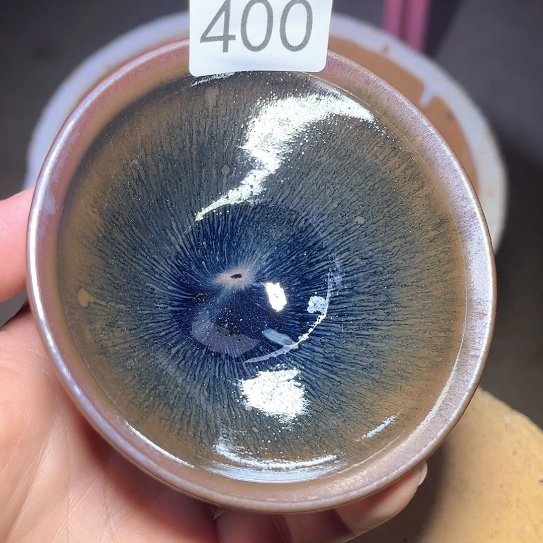 茶盏柴烧建盏主人杯400