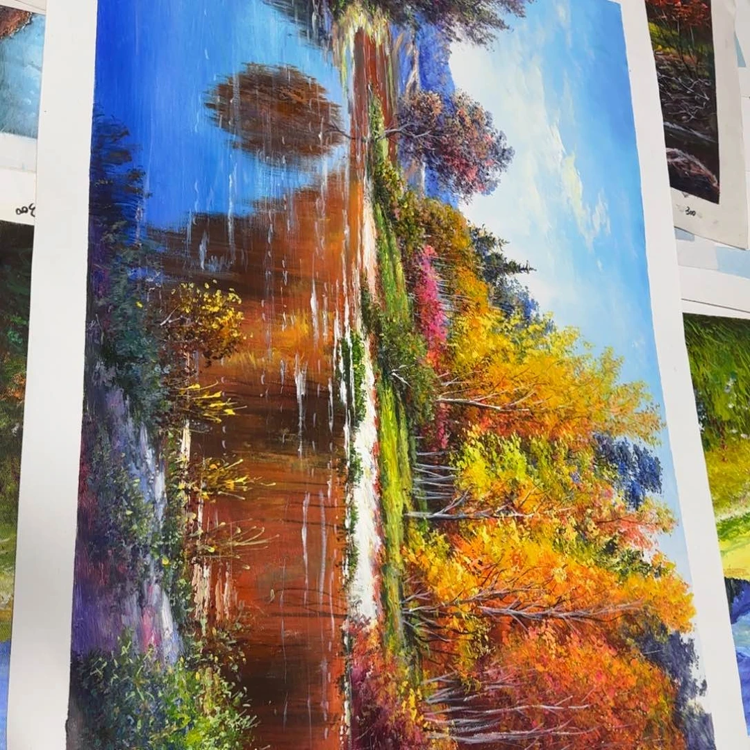 油画好的我真的好