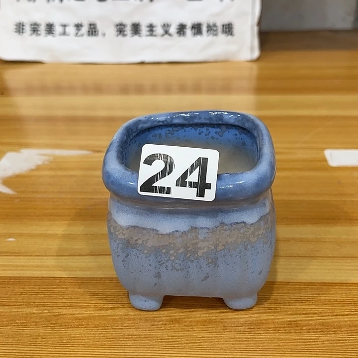 陶麦饭石多肉花盆内6内高5.5