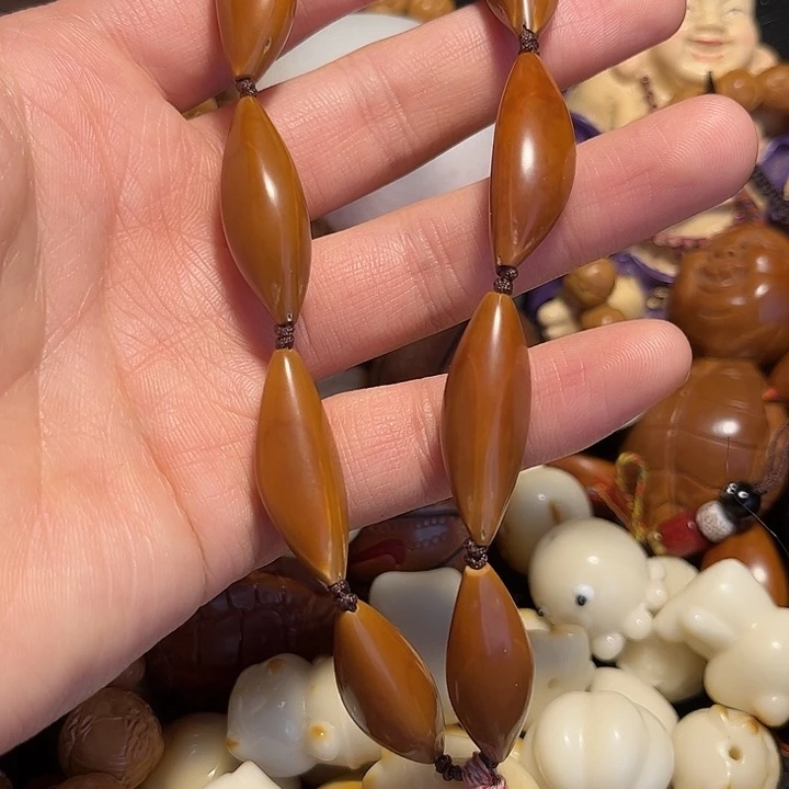 手串/手链橄榄核柳叶素串