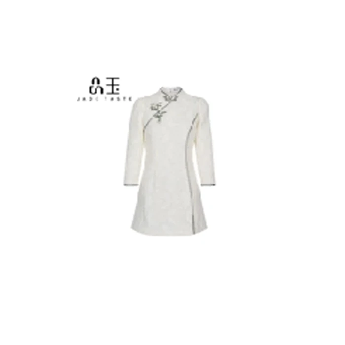 【媛媛女王专享】【水碧】新中式国风素雅旗袍25年新款P24TL4610