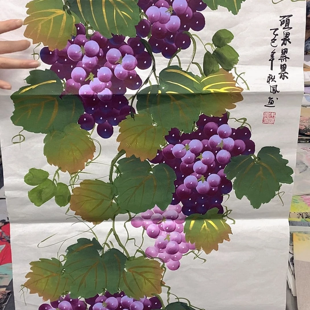 国画国画手绘作品