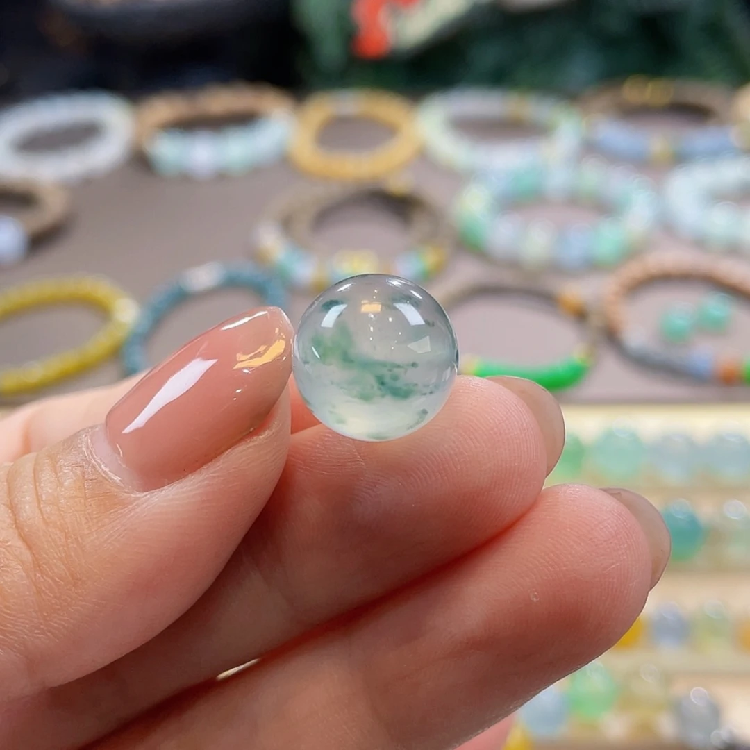 【闪购商品】未镶嵌手链翡翠卡13玻璃冰飘花