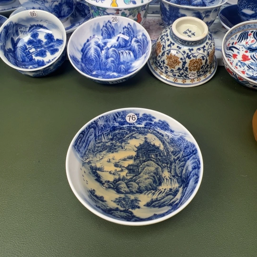 景德镇纯手工纯手绘茶具木木76