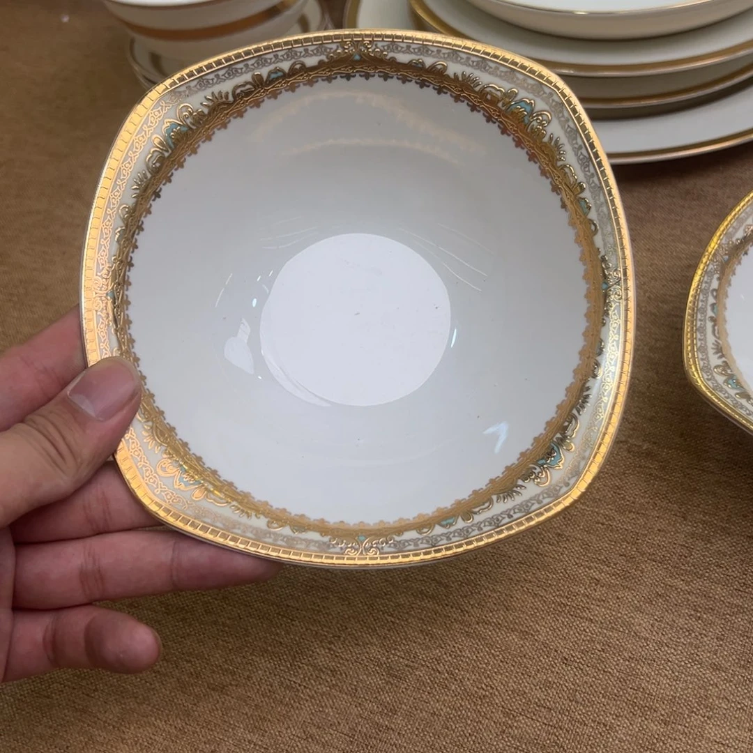 瓷片6.8寸水果碗两个一单打包价