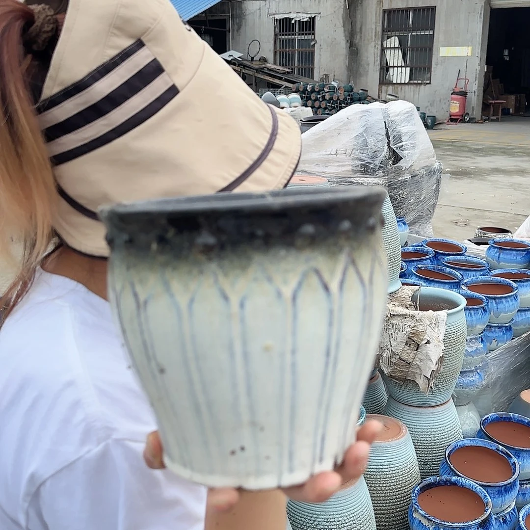 紫砂花盆王嫂花盆0925-108