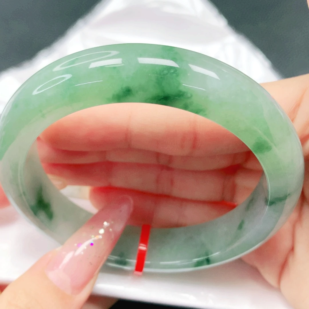 翡翠未镶嵌手镯58