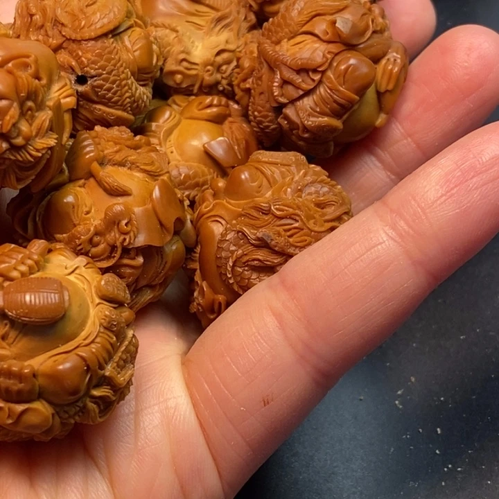 长***央手串/手链橄榄核钟馗