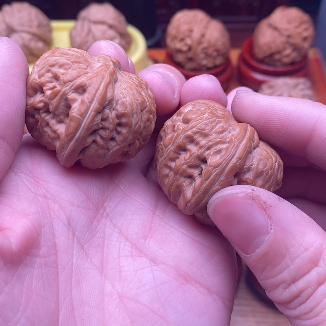 文玩核桃把件大*元宝35