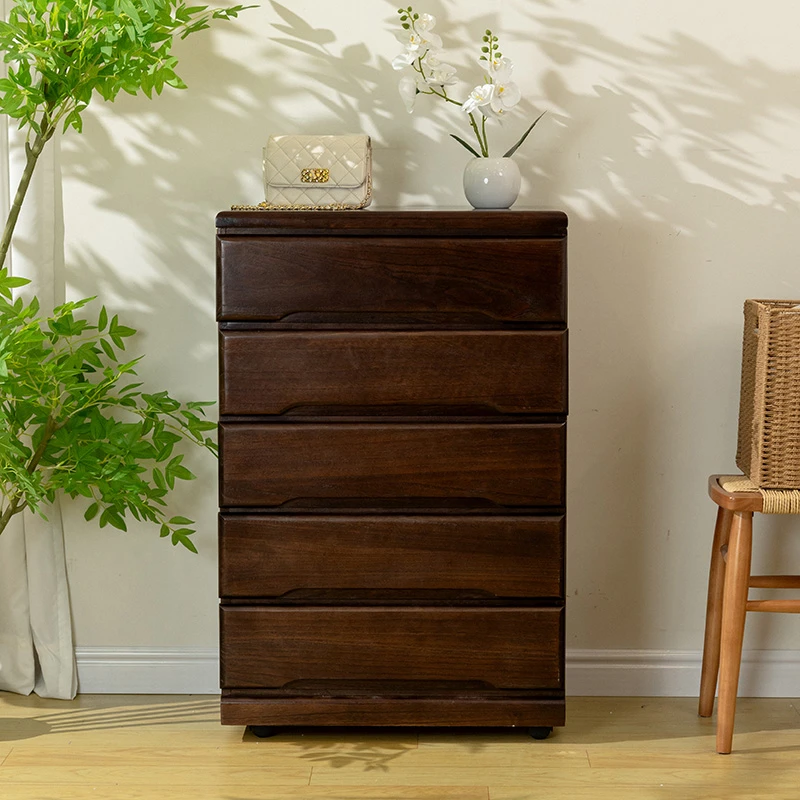 【新品】实木五斗柜（长60*宽40*高95）