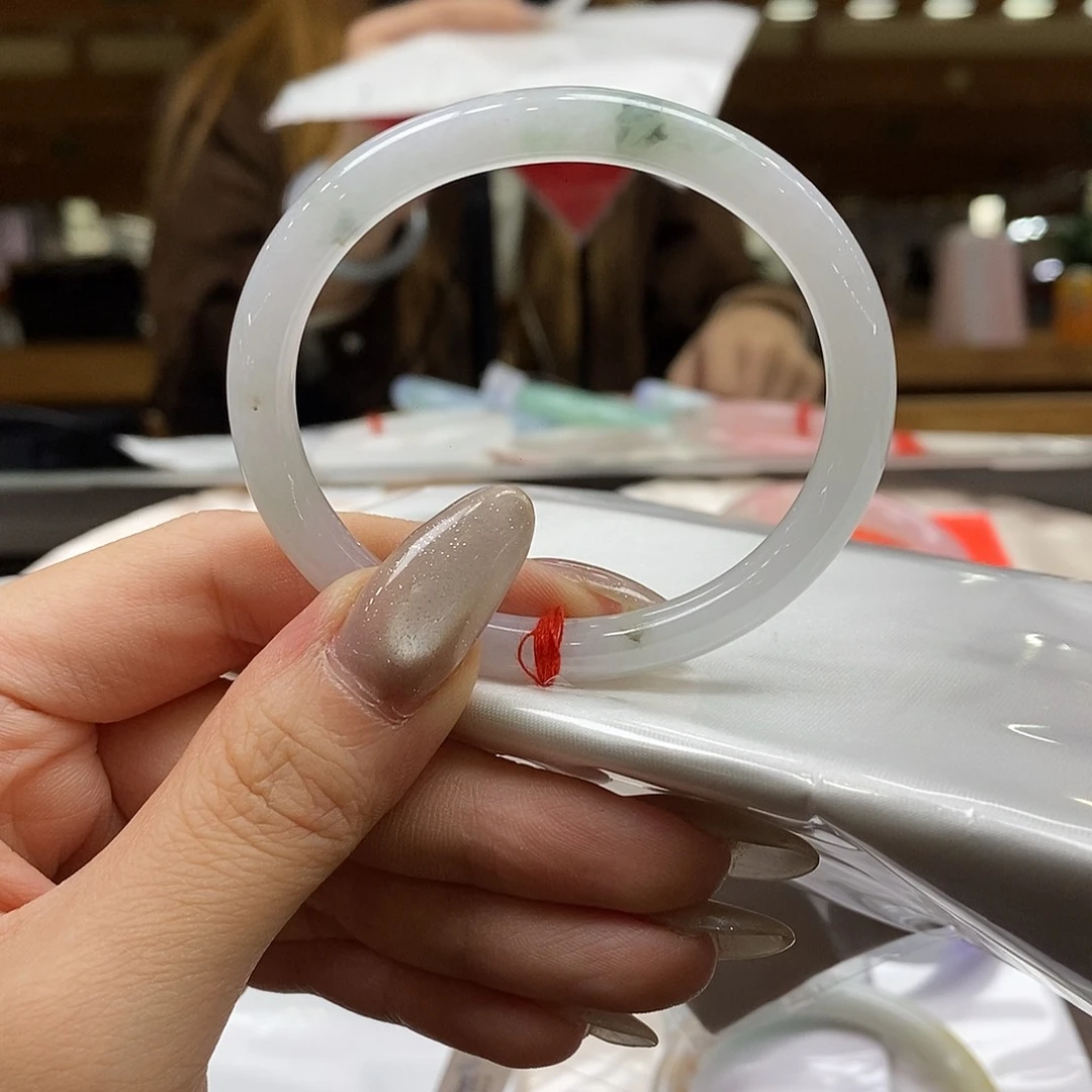 翡翠未镶嵌手镯52-54