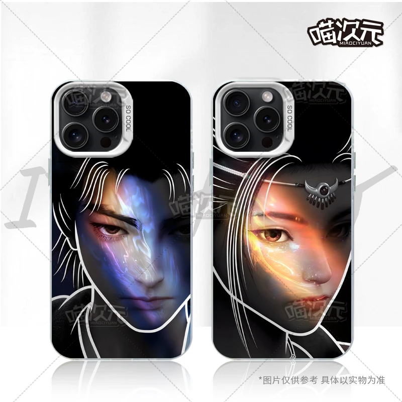 沧元图孟川彩银适用创意动漫苹果16华为一加12小米红米手机防摔壳