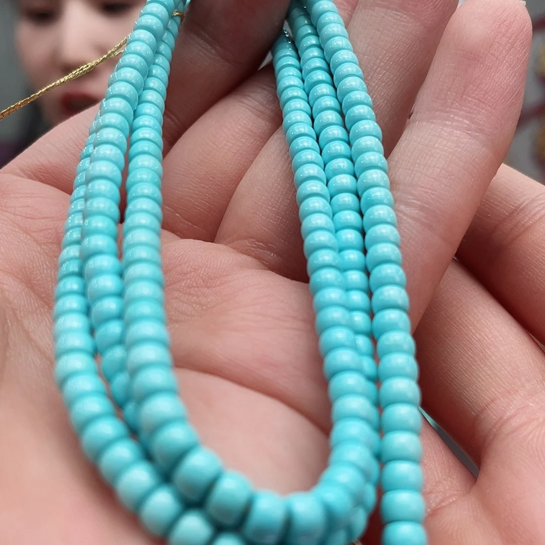 绿松石珠宝半成品未镶嵌