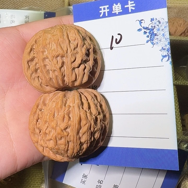 核桃磨盘狮子头文玩核桃