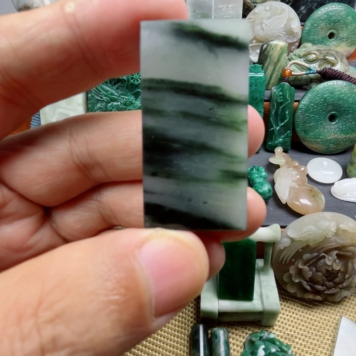 未镶嵌独山玉珠宝半成品