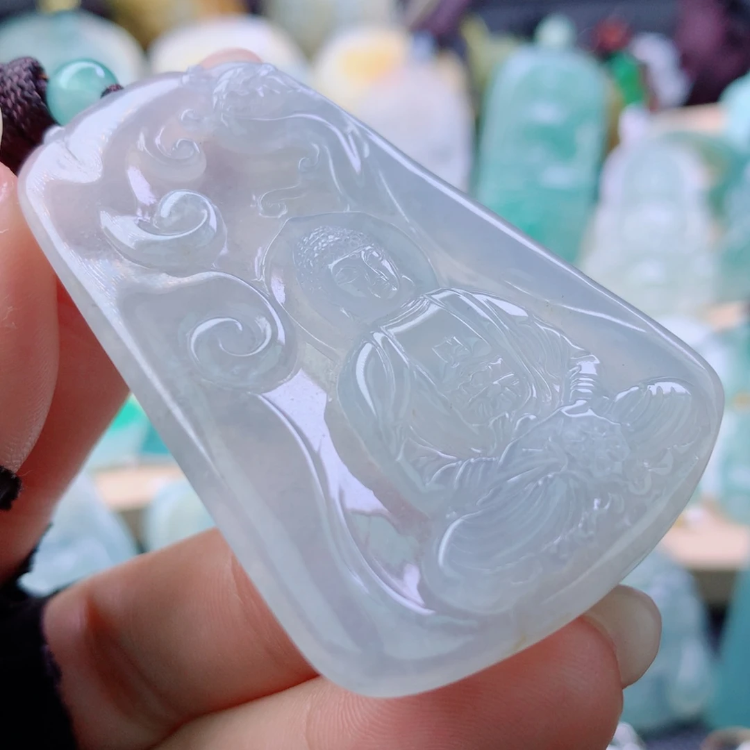 翡翠未镶嵌颈饰翡翠吊坠