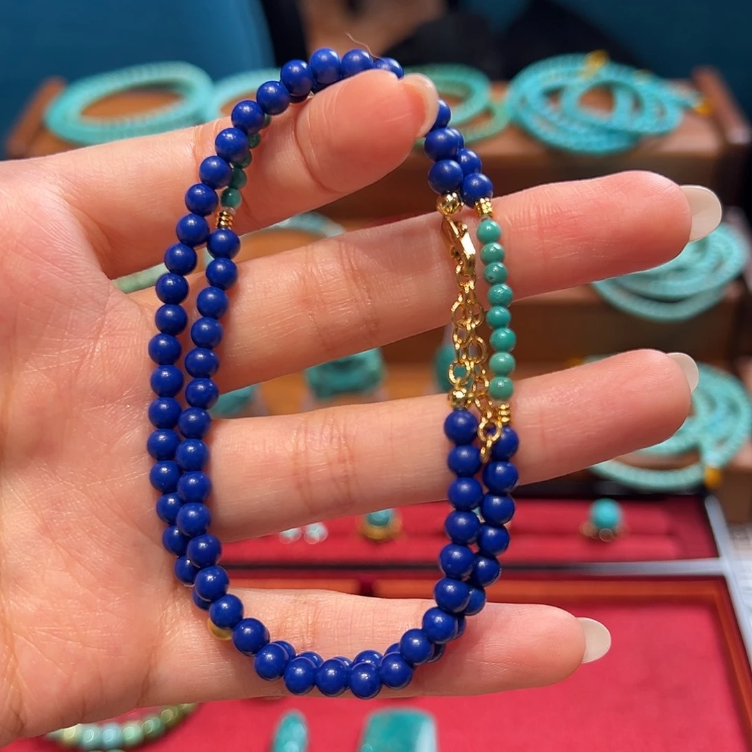 绿松石合金珠宝半成品