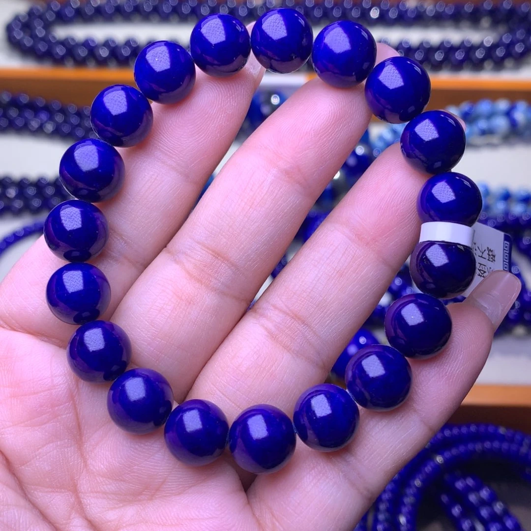 青金石未镶嵌手串10.5m