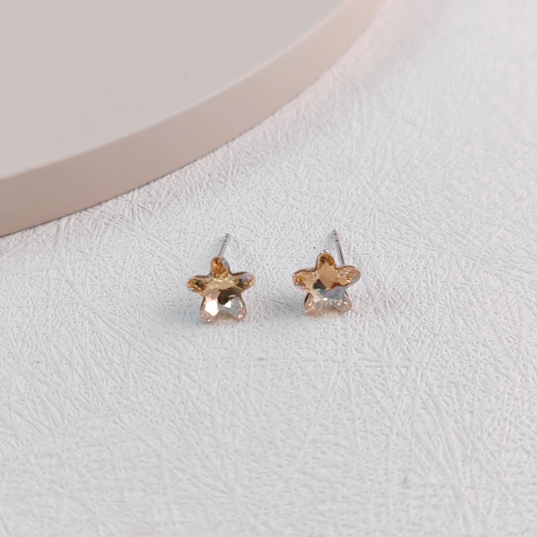 XUPING/旭平首饰 合金仿水晶耳饰 【潘生福利】时尚GD X000956729