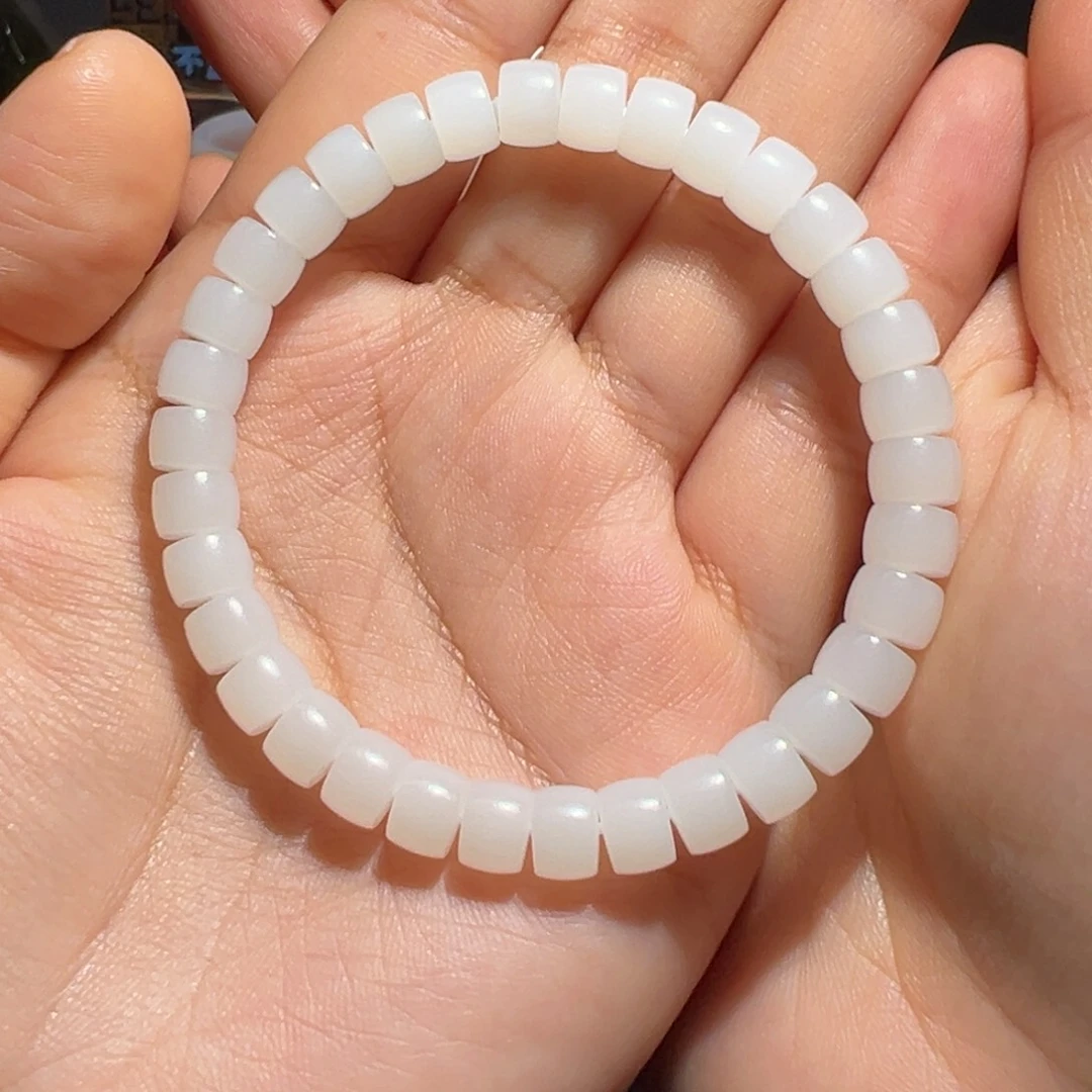 和田玉未镶嵌手链R147-409