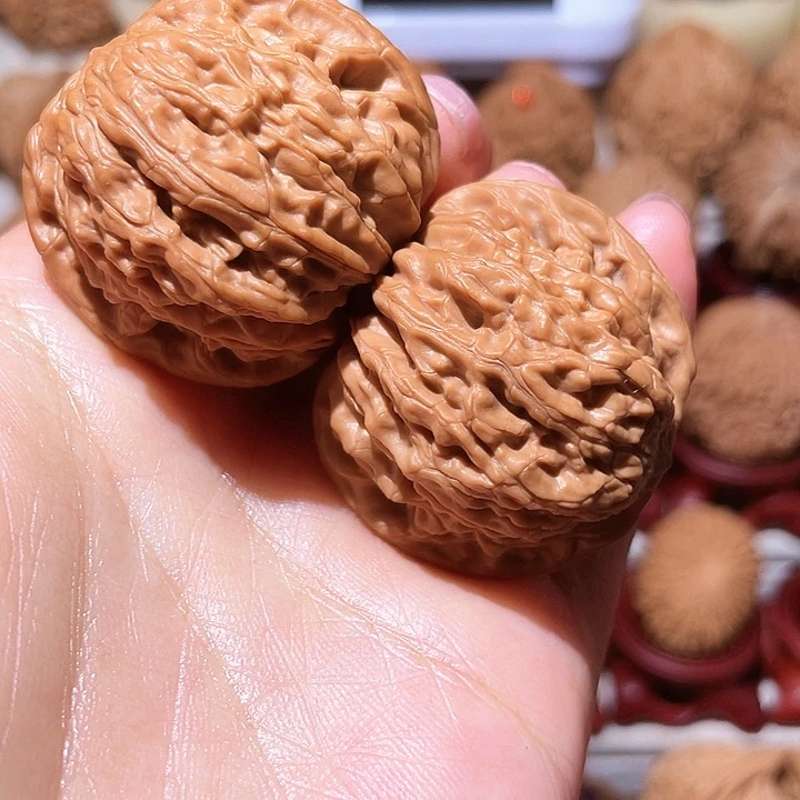 把件文玩核桃全品磨盘38尺放漏款