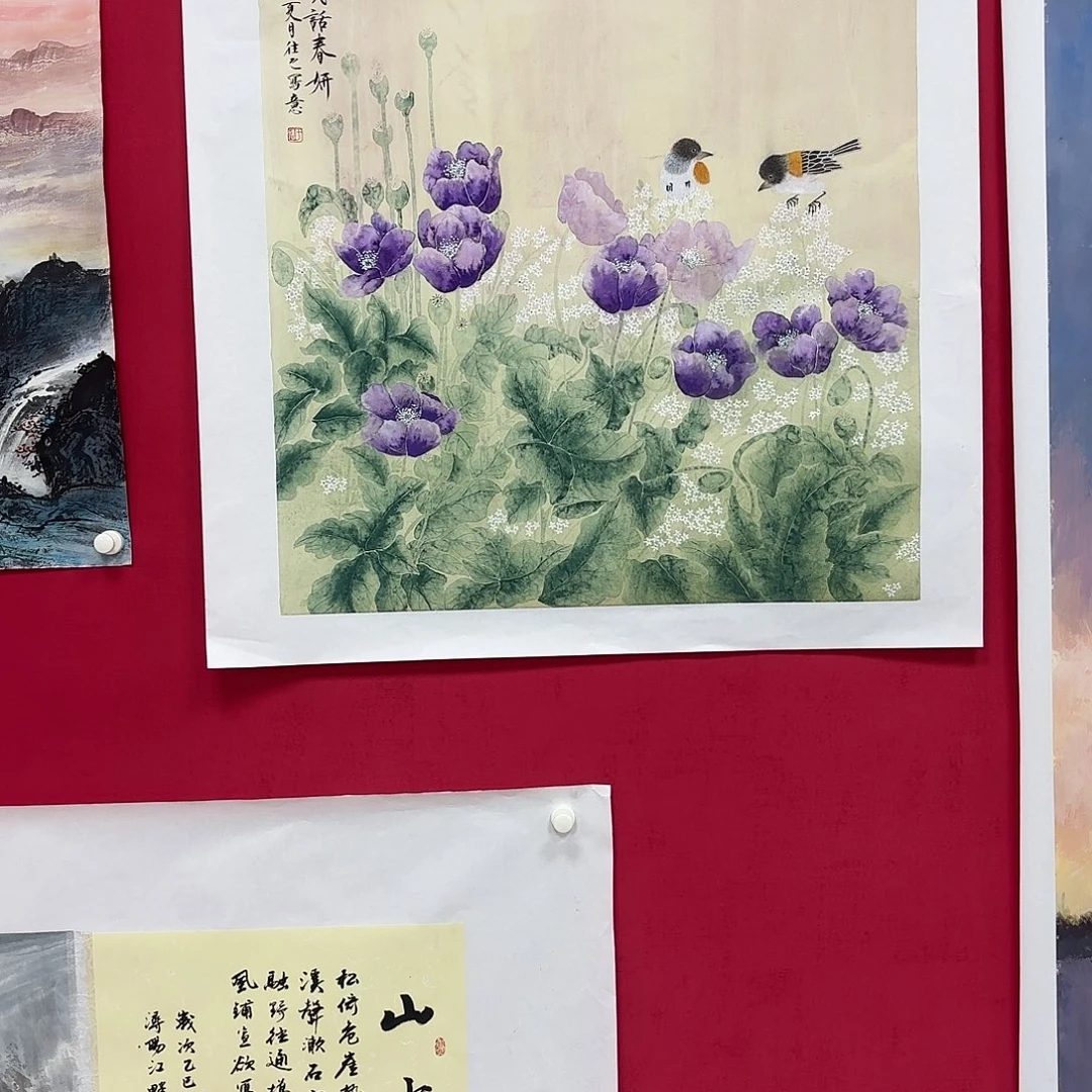 国画国画作品纯手绘