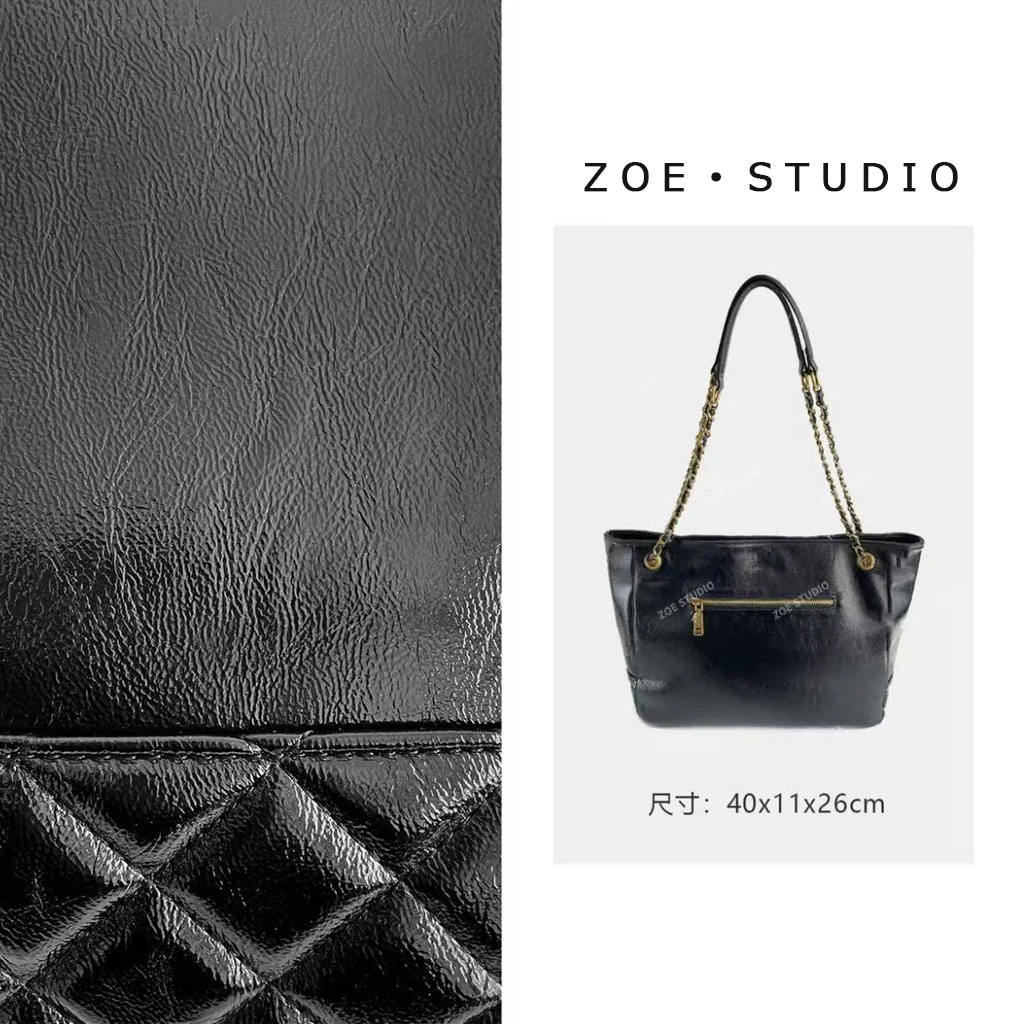 【佐伊甄选】FES-5162-黑色轻奢女士时尚百搭单肩腋下斜挎包包