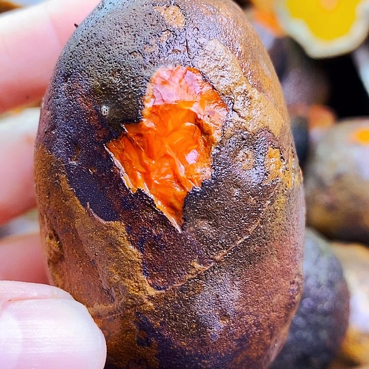 未镶嵌定制玛瑙鼓**海不退不换