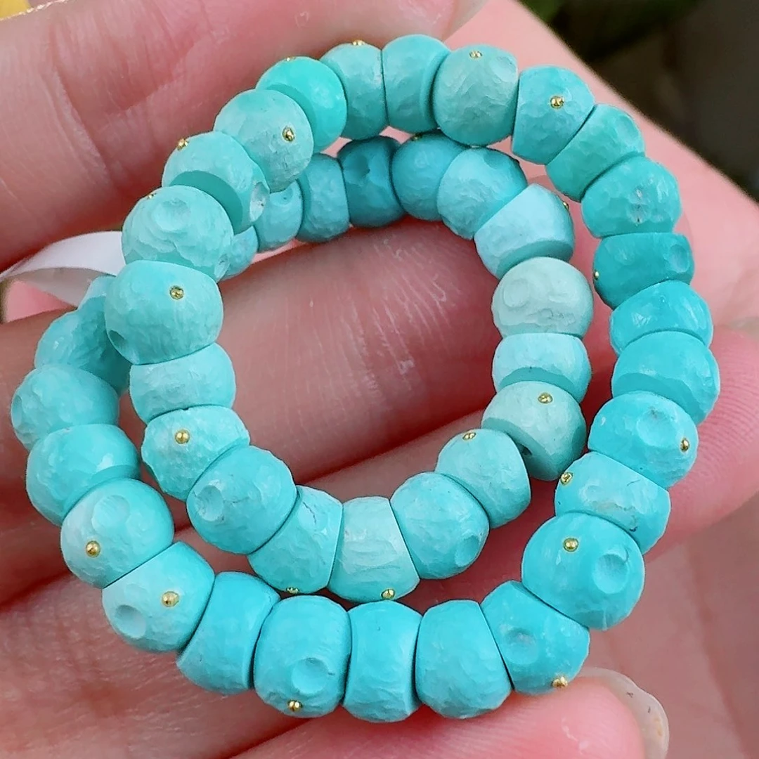 绿松石珠宝奇石未镶嵌