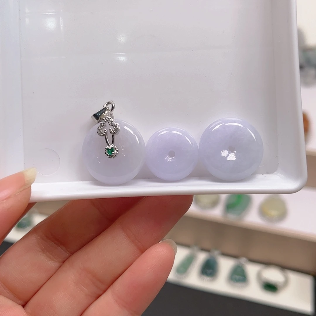 【闪购商品】翡翠颈饰未镶嵌出***仙吊坠