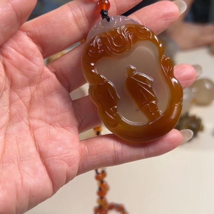 玛瑙/玉髓吊坠(不含链)未镶嵌