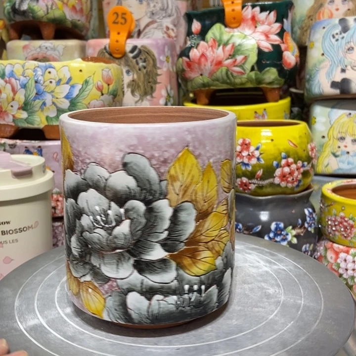 景德镇艺术手绘作品