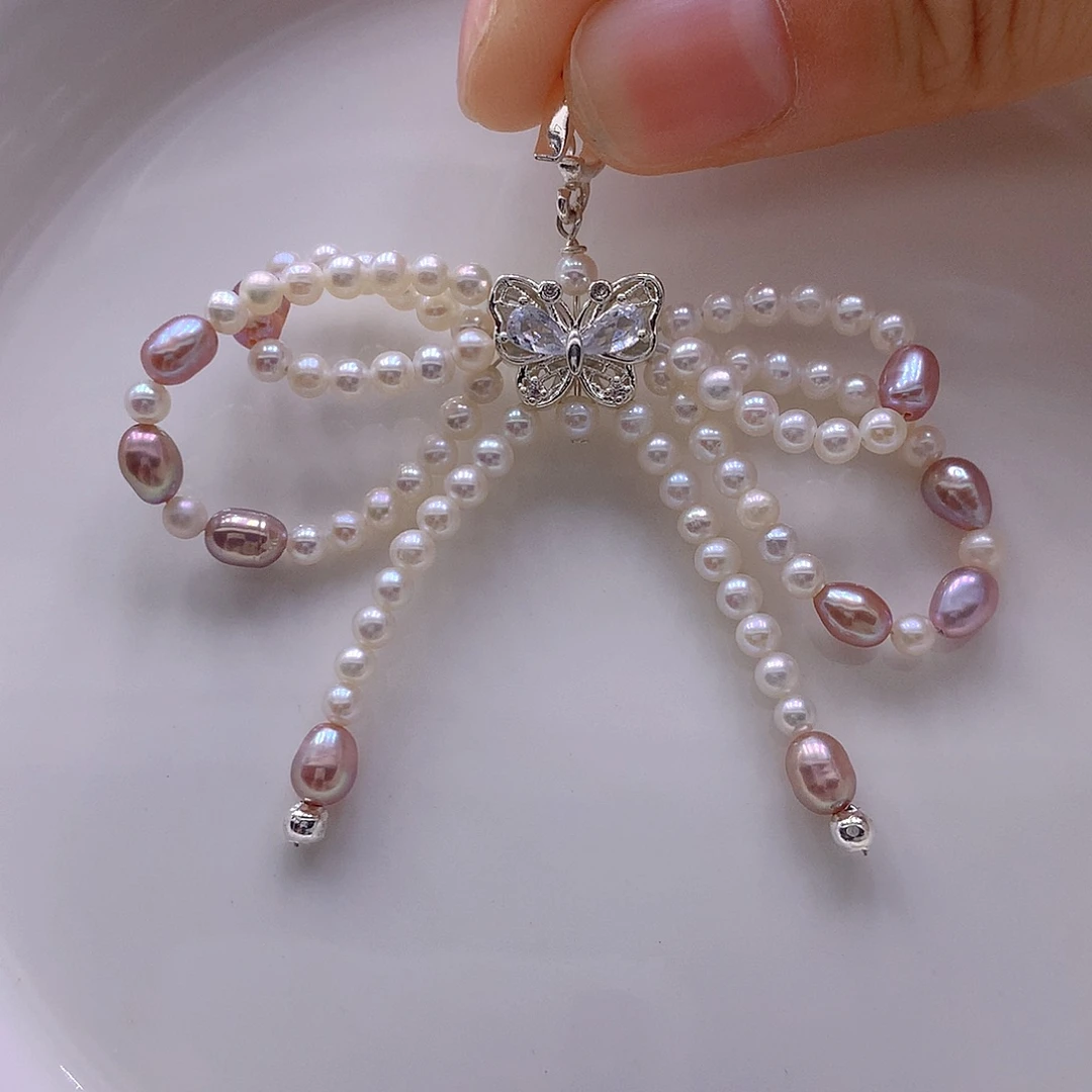 瑾***如耳饰未镶嵌淡水珍珠吊坠