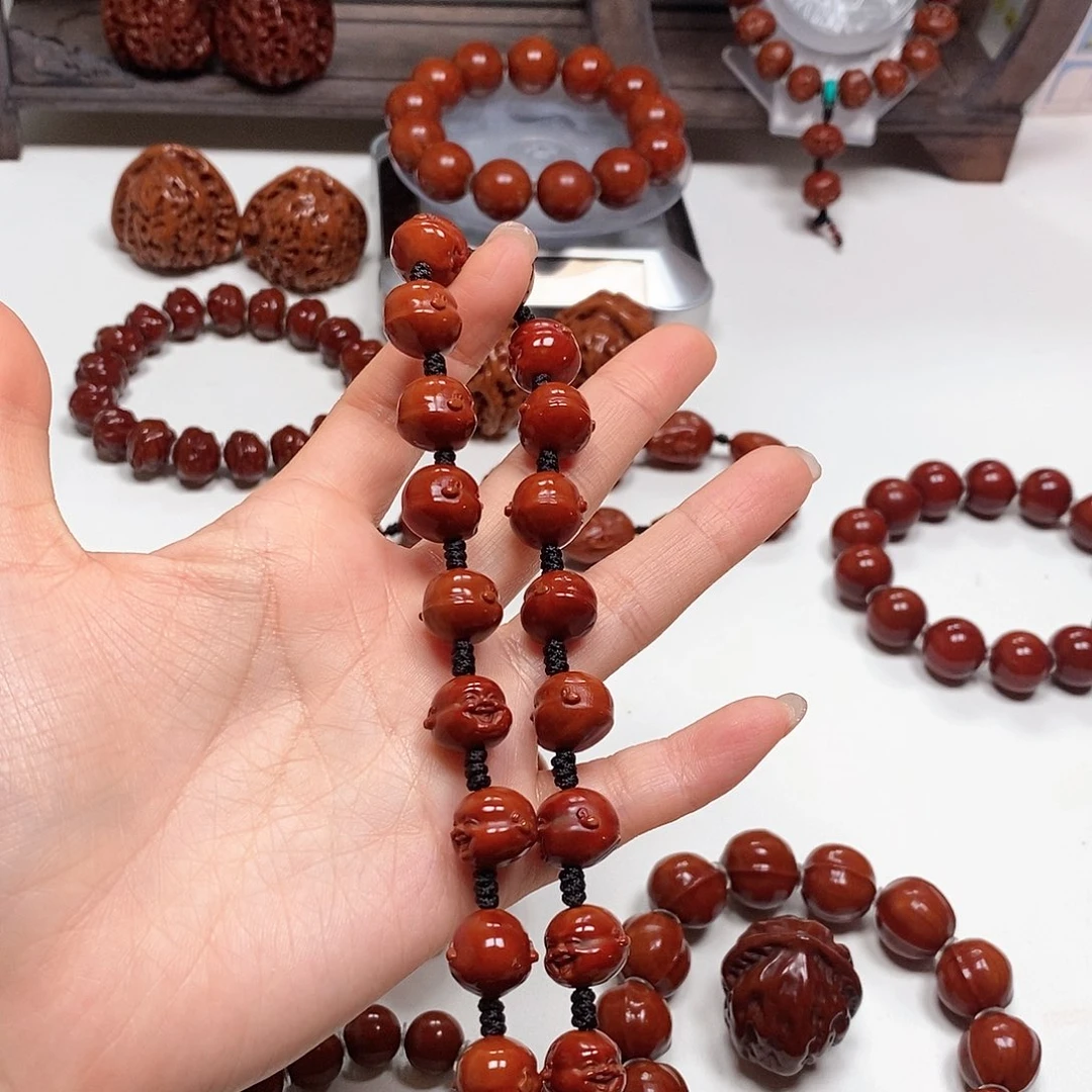 橄榄核手串记***?橄榄核