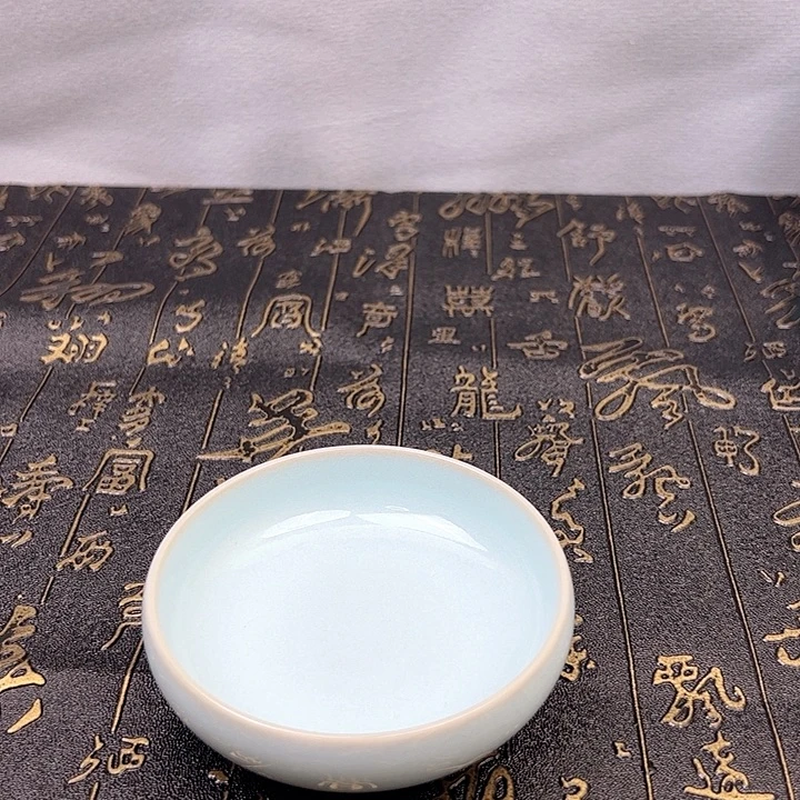 汝瓷天青釉普洱杯