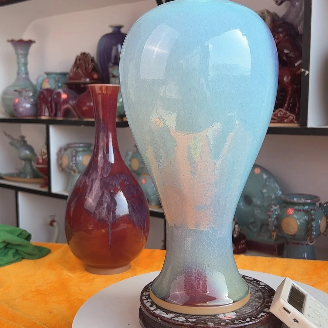 摆件走**风郑家钧窑摆件