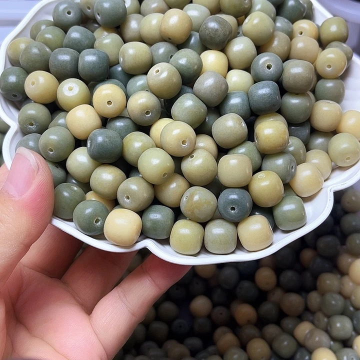 吊坠白玉菩提白玉菩提12青提桶60颗卡灯牌宠50颗