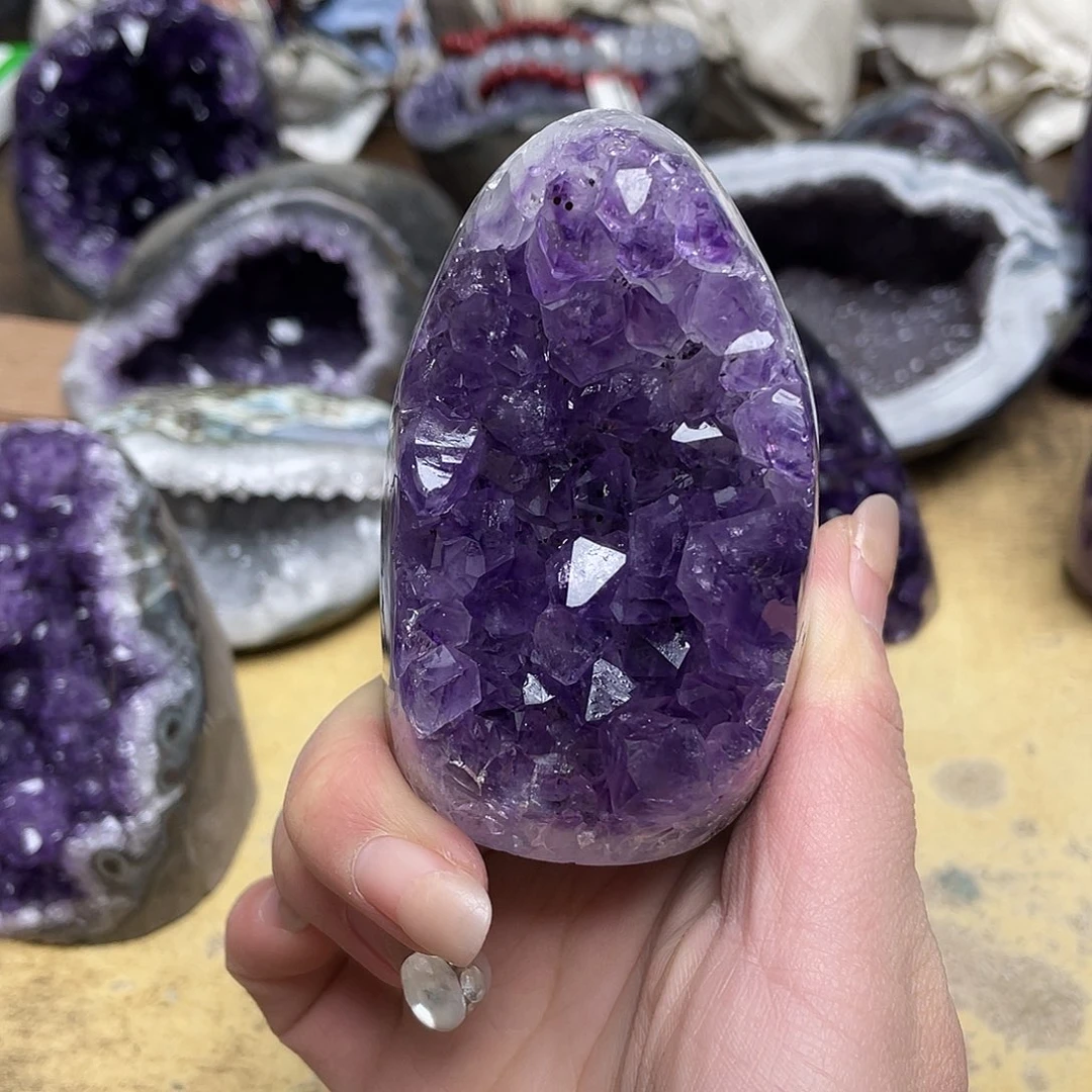 未镶嵌紫晶大型摆件（非配饰）