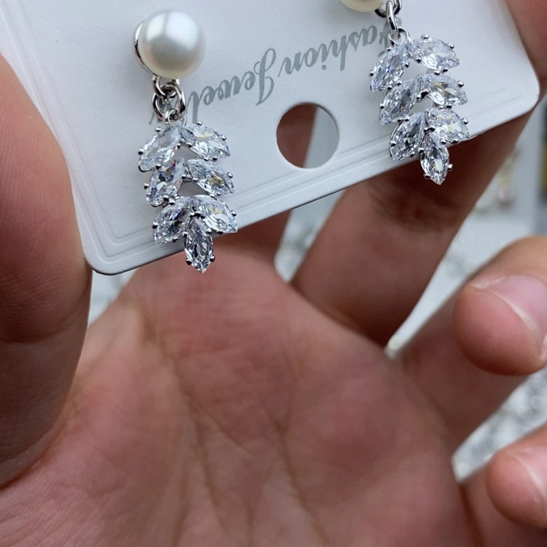 耳饰未镶嵌淡水珍珠